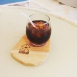 木頭杉のコースター