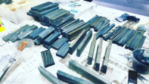 木頭杉×藍染め　オリジナルランタンづくりワークショップ