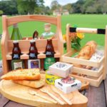 木頭杉のBeer Caddyで大人ピクニック♪