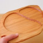 パレットみたいな木頭杉のブュッフェプレート